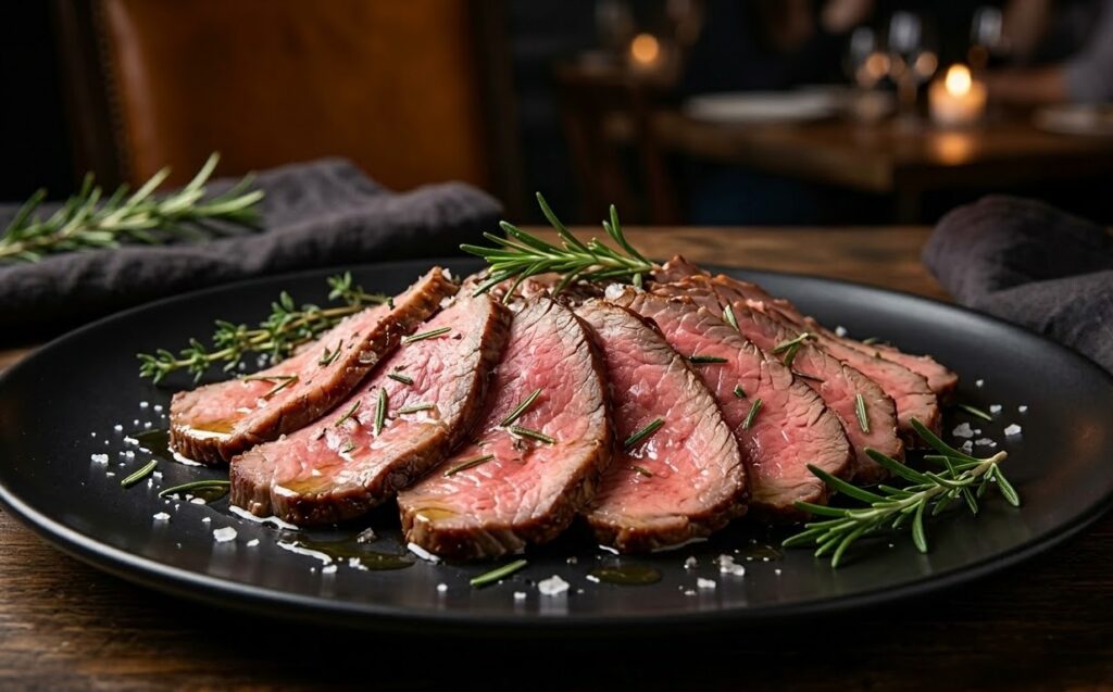 極上火入れのローストビーフ